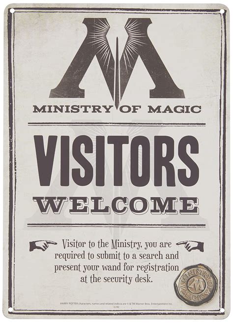The Ministry of Magic Sign: Connecting the Wizarding World